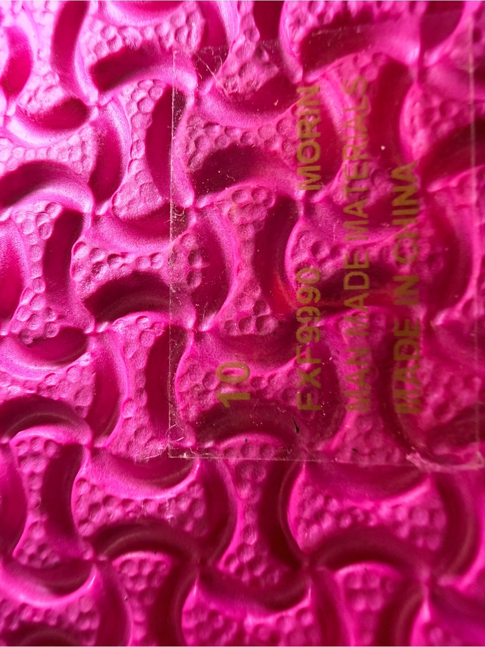930. NIB Cape Robbin Neon Pink Multicolor Lace-Up Flat Sandals - Picture 9 of 9